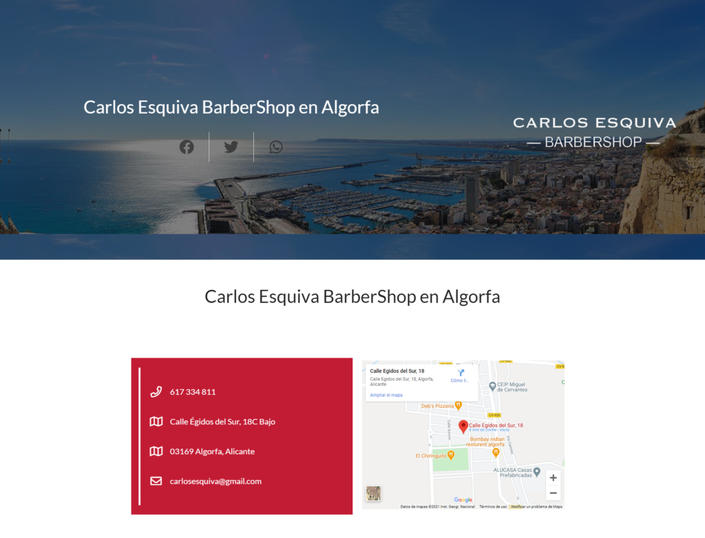 barberia y peluqueria en algorfa alicante